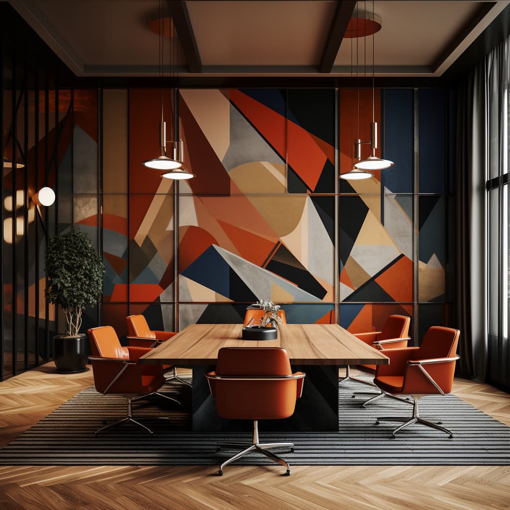 Aménagement de bureaux, salle de réunion